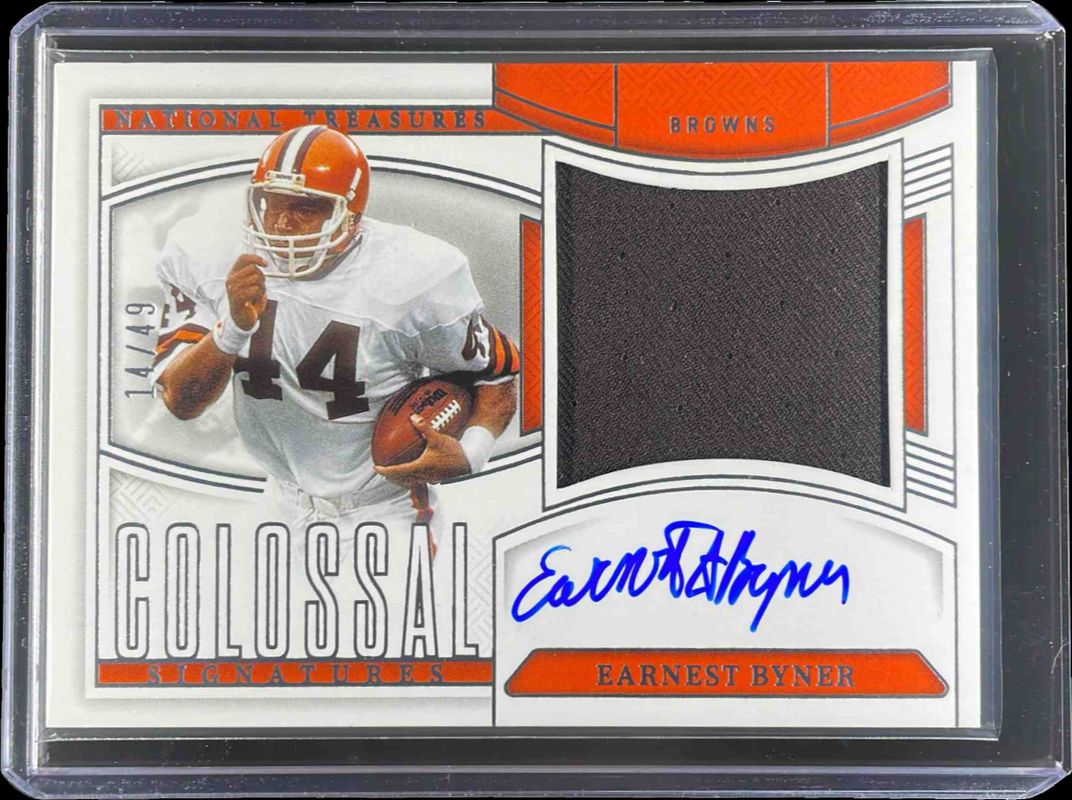 2025 National Treasures #7 2024 Playoff National Treasures Football Colossal Signatures