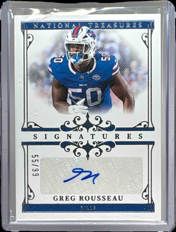 2025 National Treasures #SIG-GRU Signatures /99