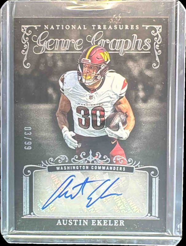 2025 National Treasures #30 Genre Graphs Autographs /99