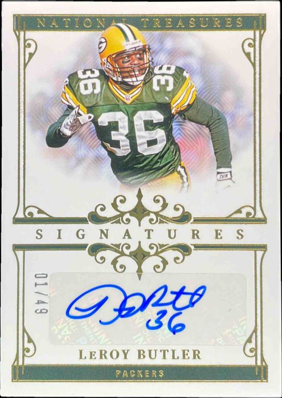 2025 National Treasures #SIG-LBR Signatures - Gold /49