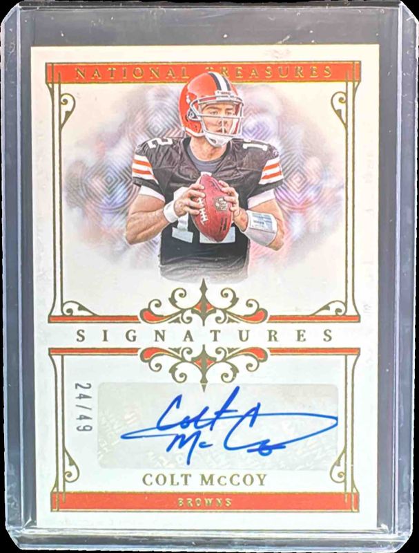2025 National Treasures #SIG-CMY Signatures - Gold /49