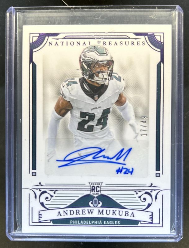 2025 National Treasures #141 Rookie Signatures - Purple /49