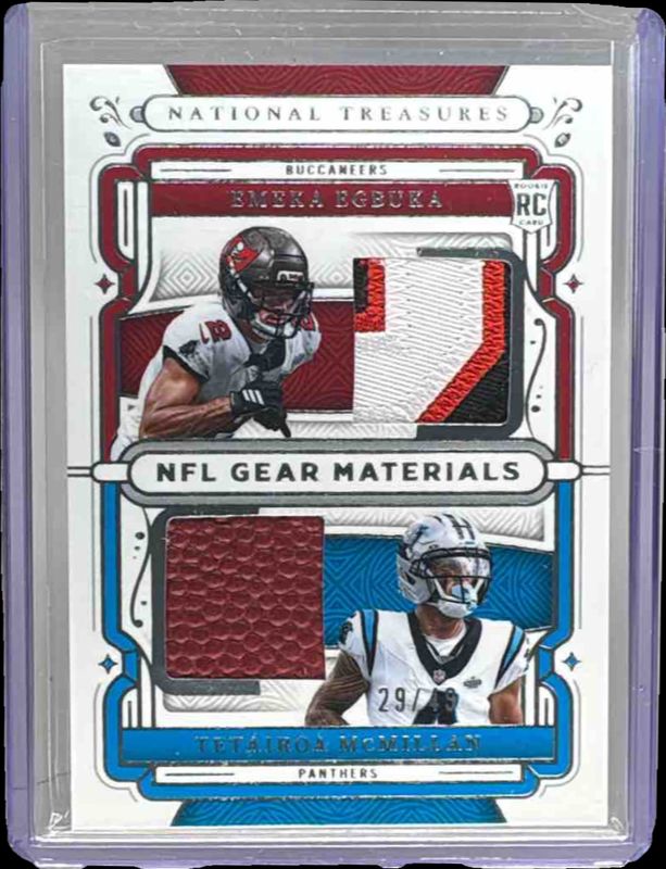 2025 National Treasures #2 Rookie NFL Gear Combo Materials /49