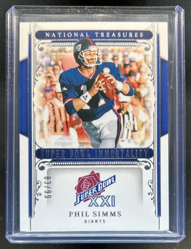2025 National Treasures #SBI-PSS Super Bowl Immortality /99