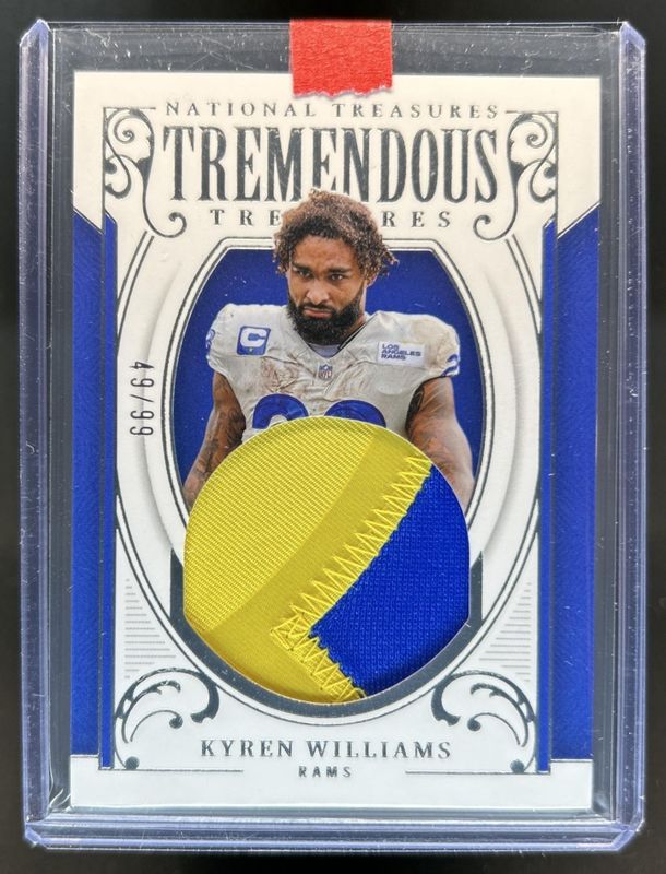 2025 National Treasures #TT-KWS Tremendous Treasures /99