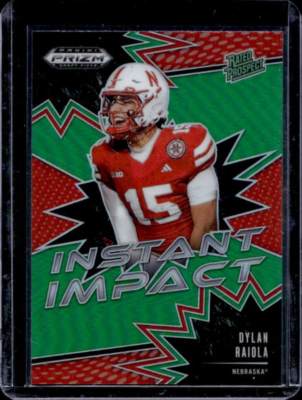 2025 Prizm Draft Picks #II-DRA Instant Impact - Green