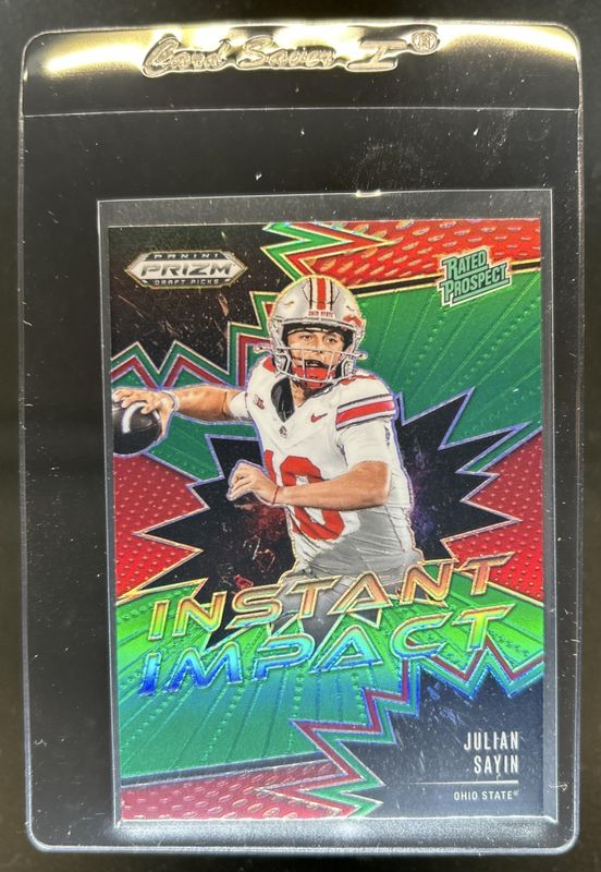 2025 Prizm Draft Picks #II-JSN Instant Impact - Green