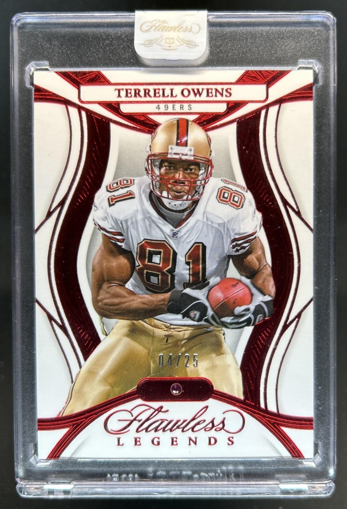 Terrell Owens 2025 Flawless #78 Legends - Ruby /25 Price Guide - Sports ...