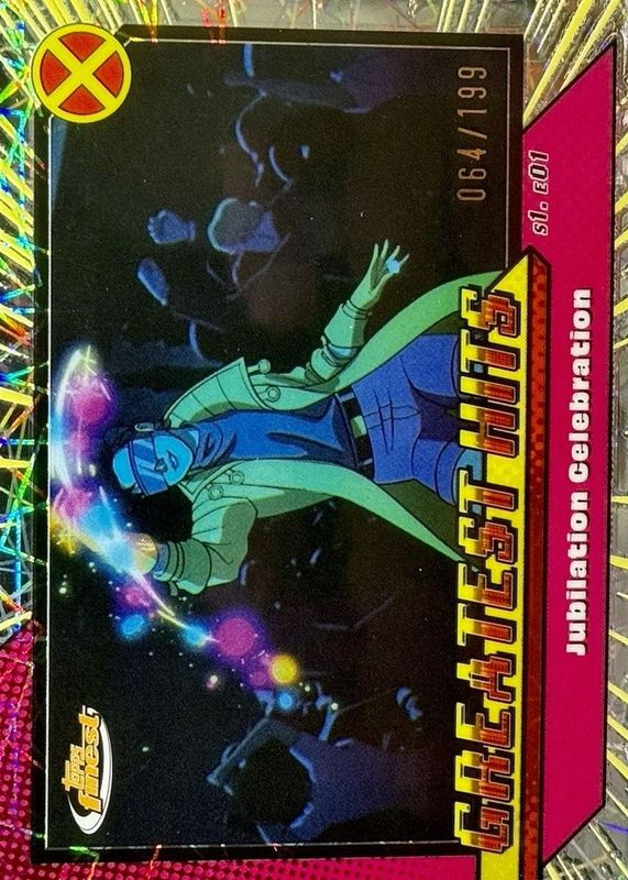 2025 Topps Finest X-Men 97 #GH-2 Greatest Hits - Laser Refractor /199