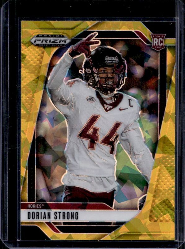 2025 Prizm Draft Picks #144 Gold Ice