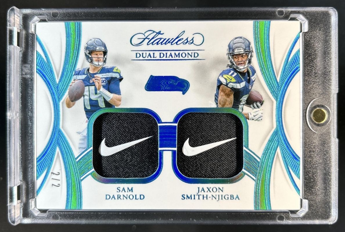 2025 Flawless #18 Dual Diamond Memorabilia - Brand Logo /2