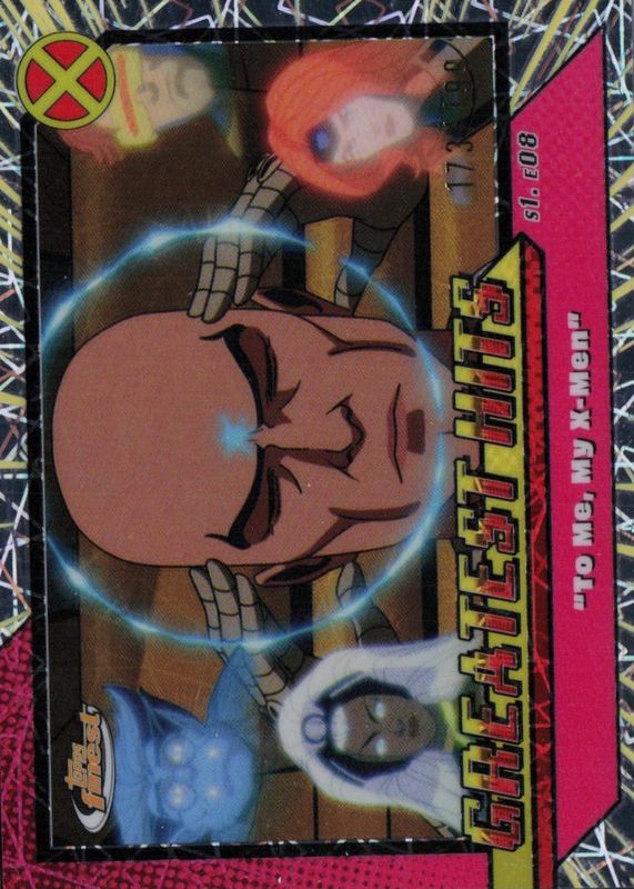 2025 Topps Finest X-Men 97 #GH-16 Greatest Hits - Laser Refractor /199