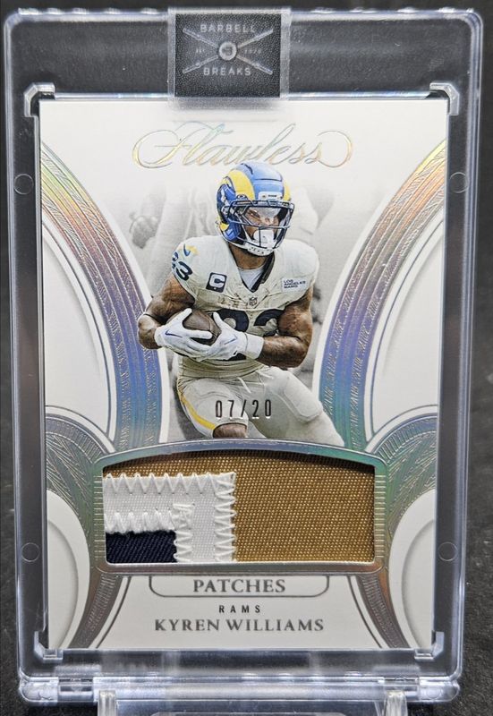 2025 Flawless #17 Patches - Silver /20