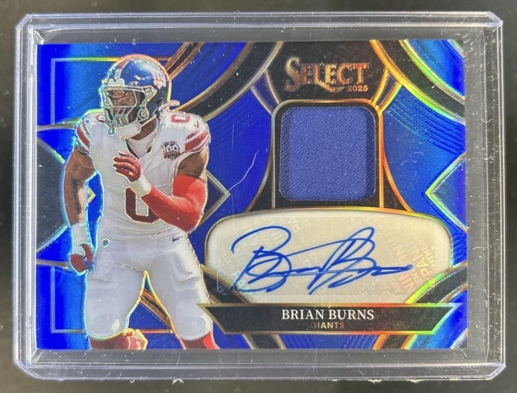 2025 Select #SME-BBS Signatures Memorabilia - Blue /149