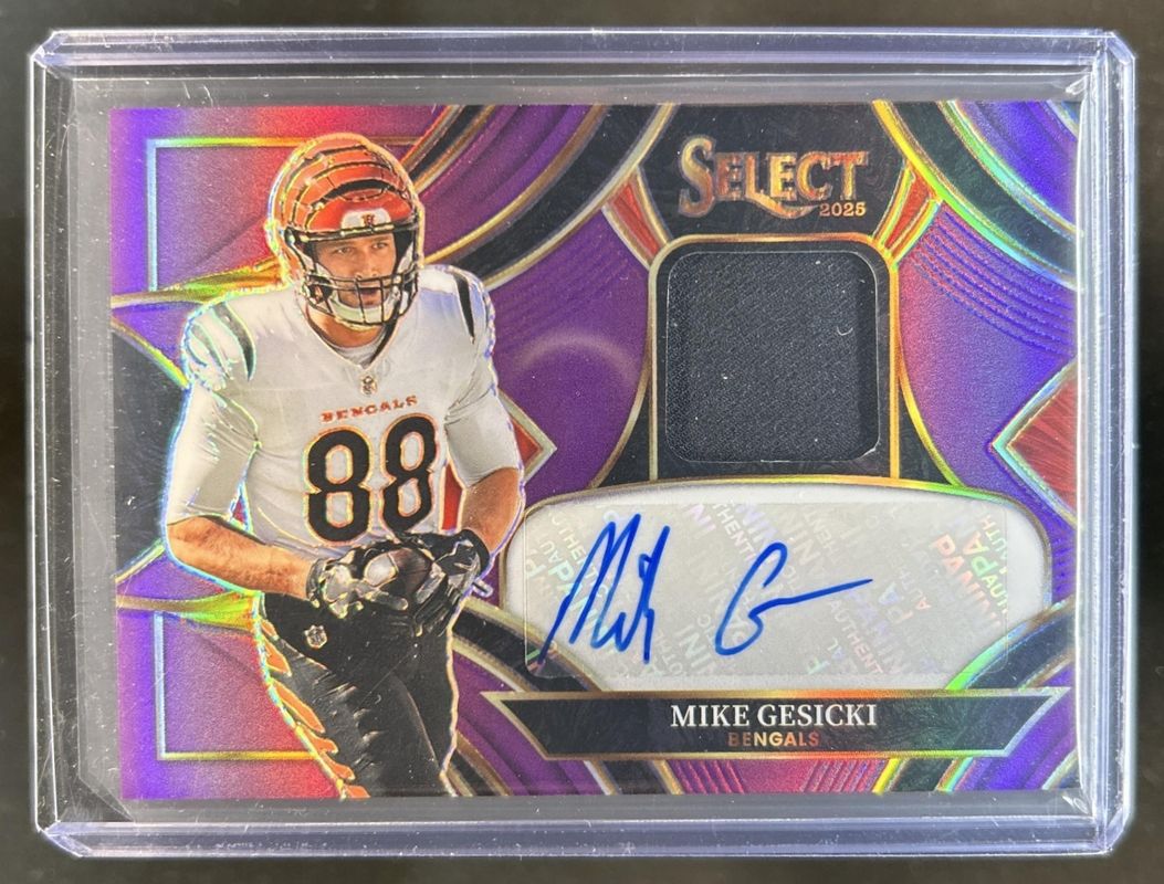 2025 Select #SME-MGI Signatures Memorabilia - Purple /49