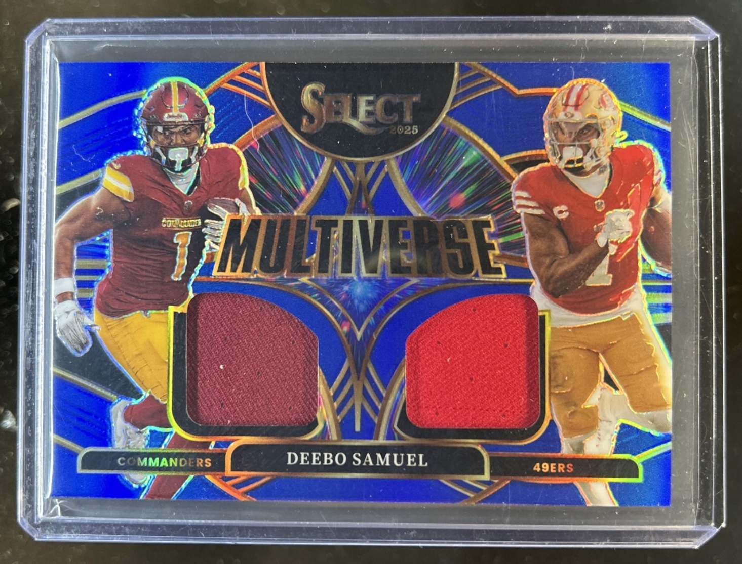 Deebo Samuel 2025 Select #MVJ-DSL Multiverse Jerseys - Blue Price