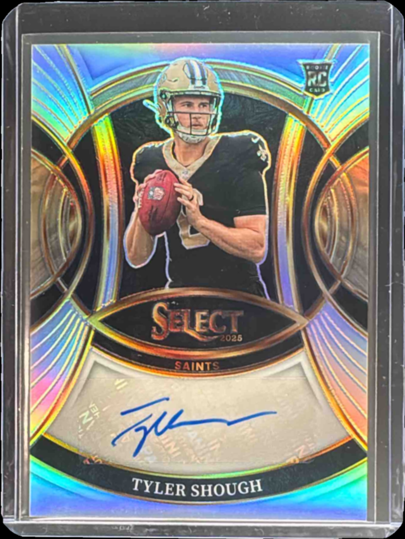 Tyler Shough 2025 Select #RSI-TSH Rookie Signatures Price Guide