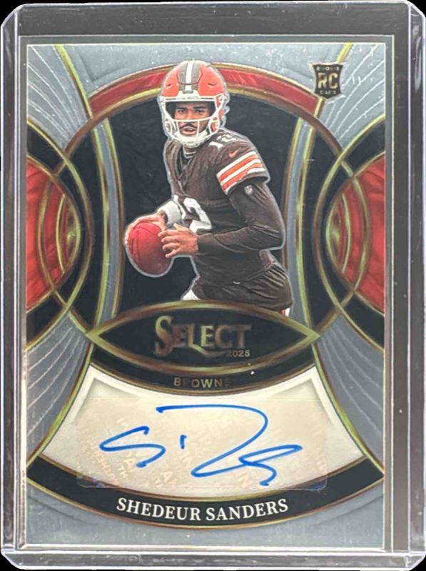 Shedeur Sanders 2025 Select #RSI-SSS Rookie Signatures Price Guide