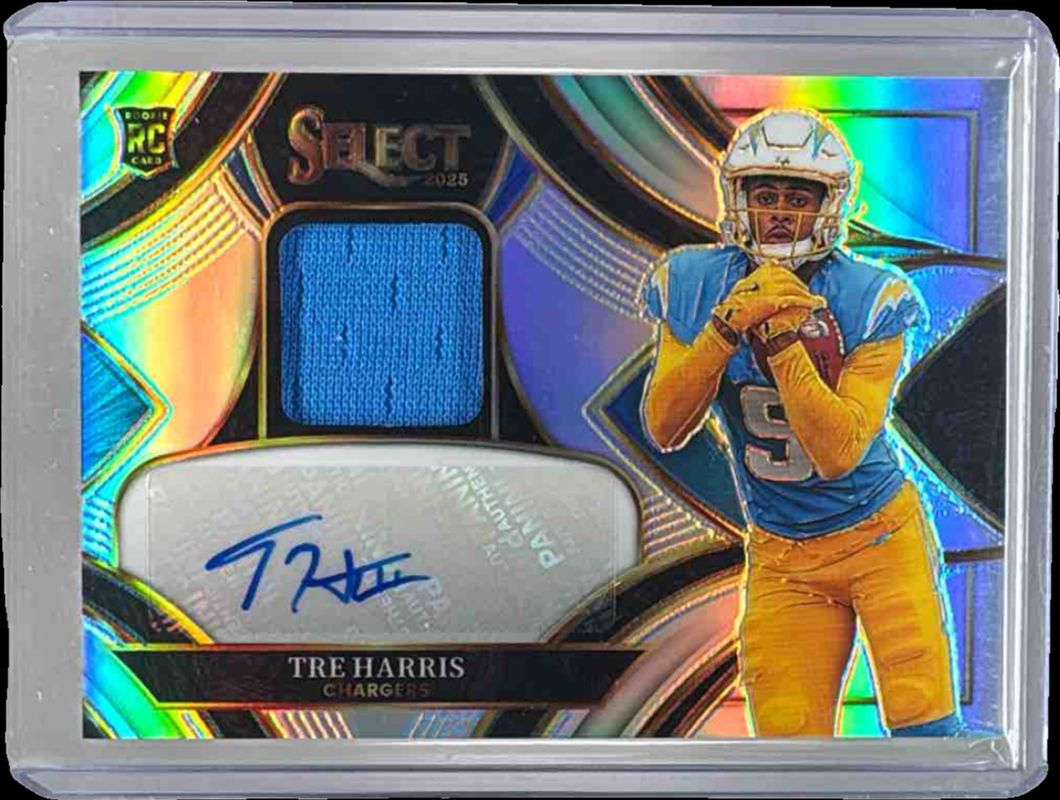 Tre Harris 2025 Select #RSMP-THS Rookie Signatures Memorabilia /249 ...