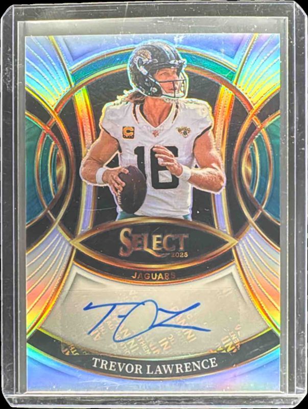 Trevor Lawrence 2025 Select #SP-TLE Signatures - Silver Price