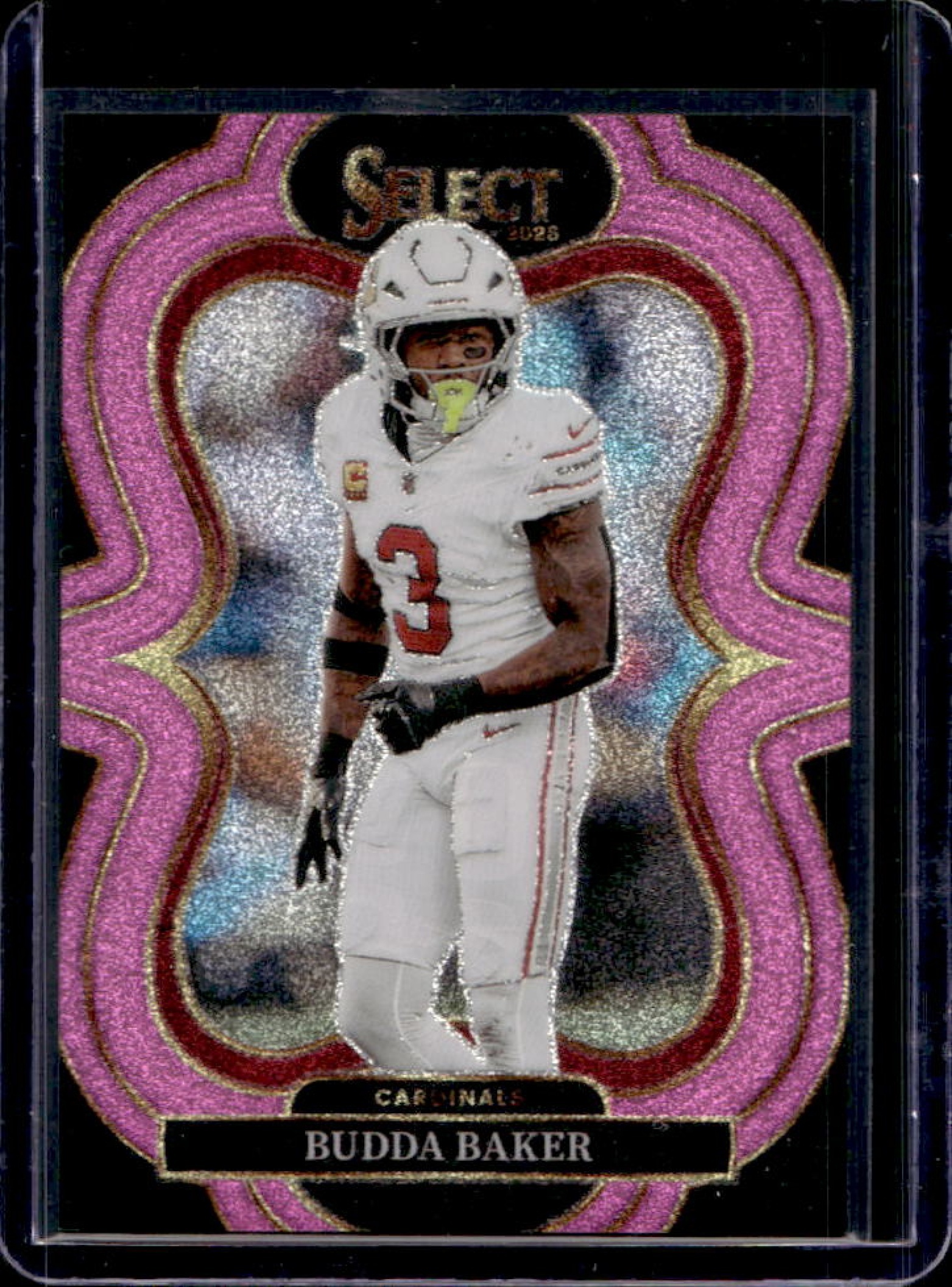 Budda Baker 2025 Select #324 Suite Level Pink Glitter /15 Price