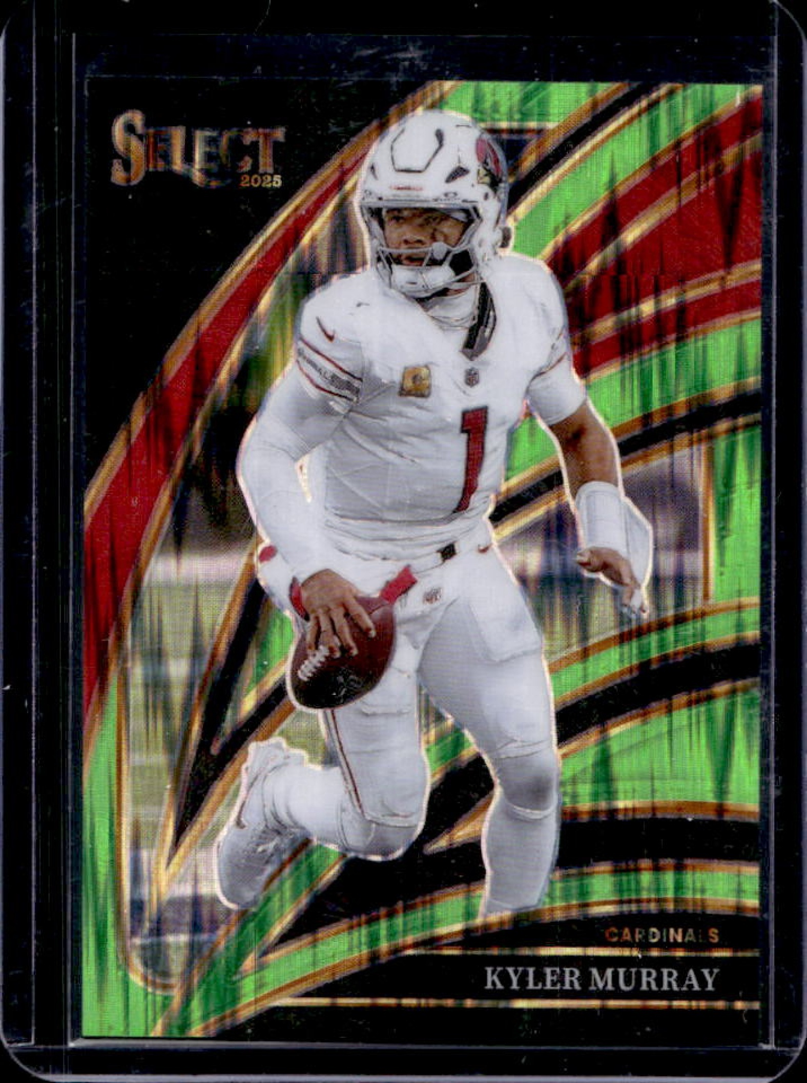 Kyler Murray 2025 Select #222 Club Level Neon Green Shock /699 Price ...