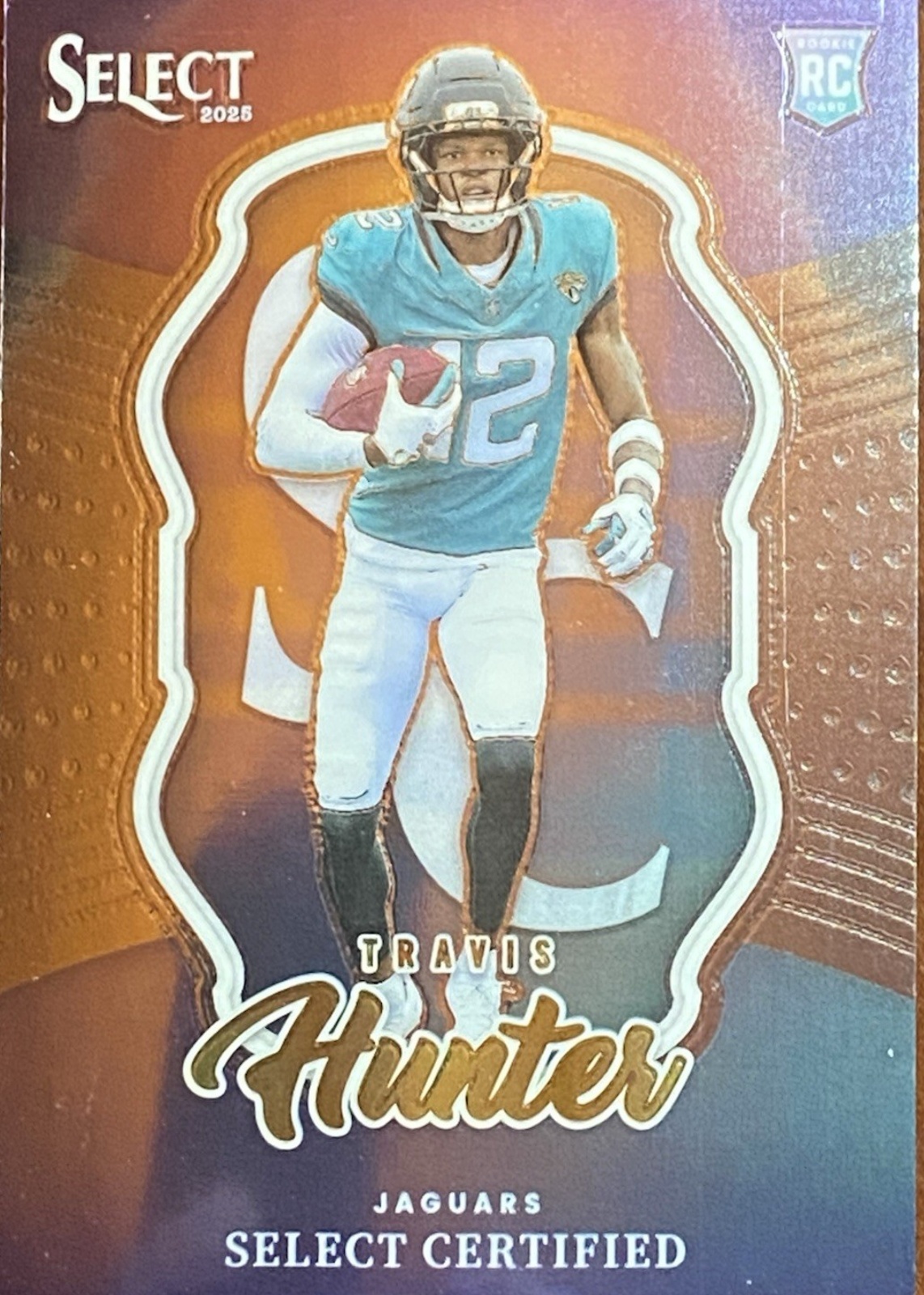 Travis Hunter 2025 Select #1 Select Certified Rookies Price Guide ...