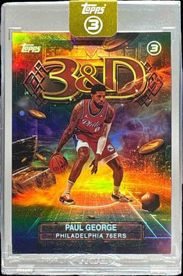 2025 Topps Three #3D-11 3 & D /15