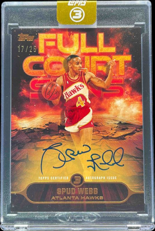 2025 Topps Three #FS-SW Full Court Signs Autographs - Bronze /25