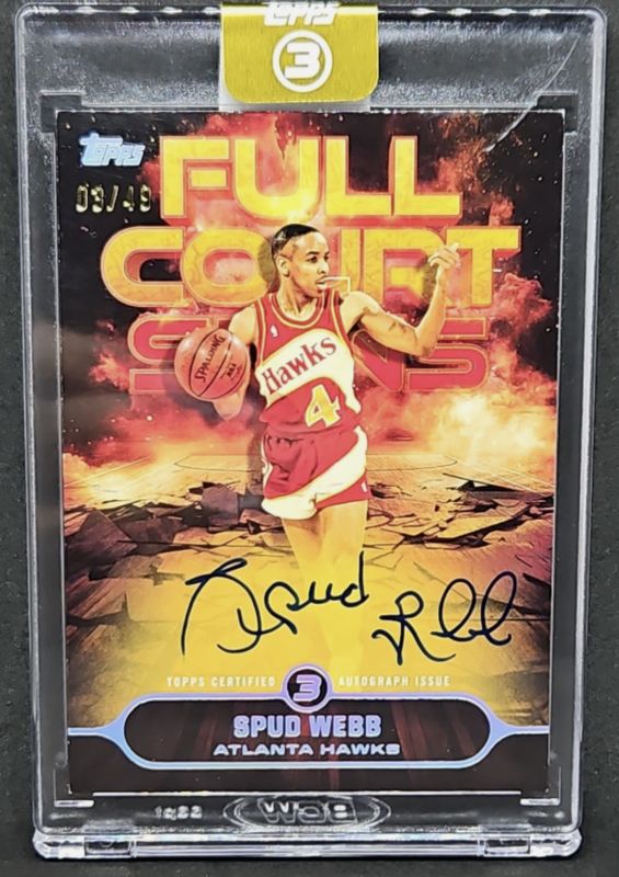 2025 Topps Three #FS-SW Full Court Signs Autographs /49