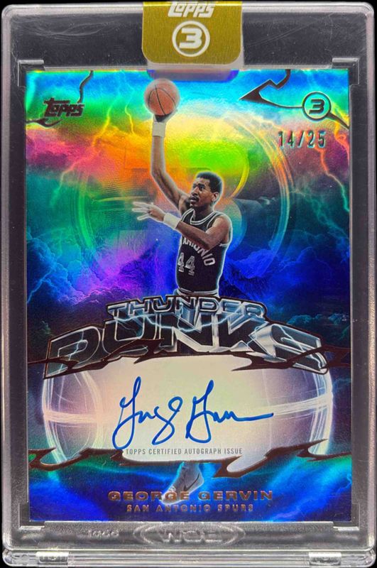 2025 Topps Three #TD-GG Thunderdunk Signatures - Bronze /25