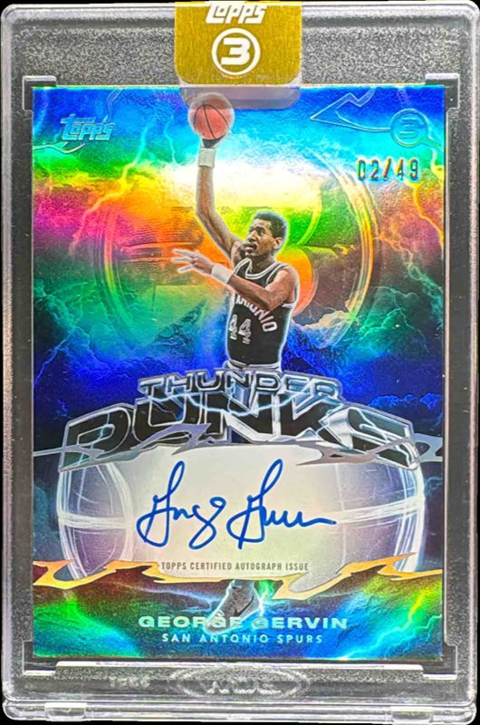 2025 Topps Three #TD-GG Thunderdunk Signatures /49