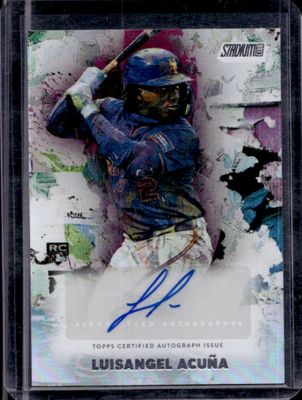 2025 Topps Stadium Club #AA-LA Abstract Autographs
