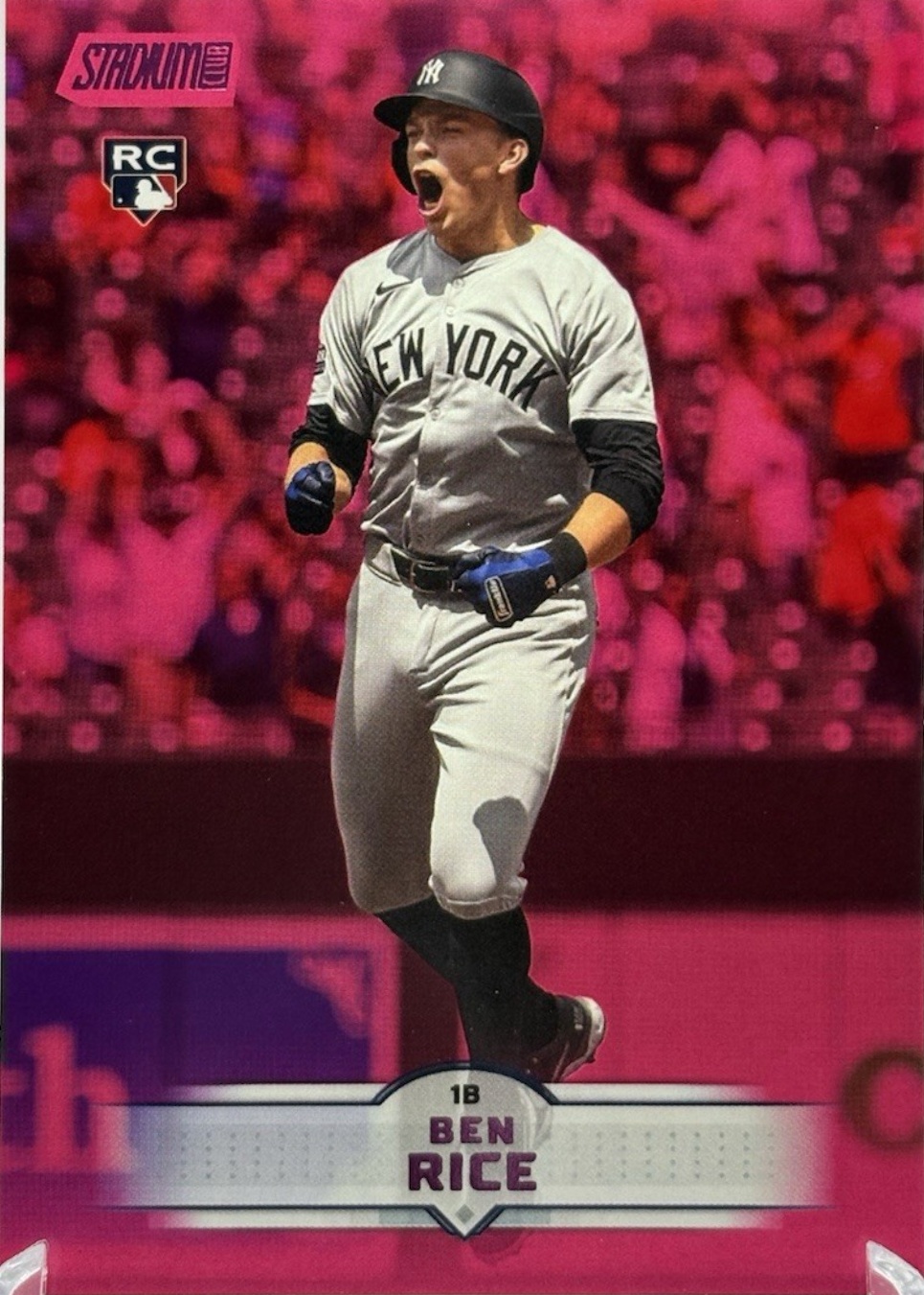 Ben Rice 2025 Topps Stadium Club #196 Pink Foil Price Guide - Sports ...