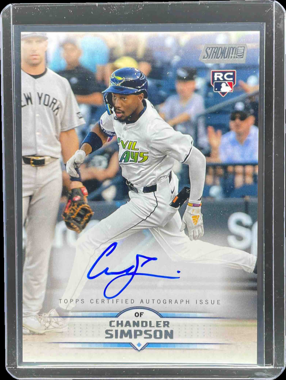 Chandler Simpson 2025 Topps Stadium Club #SCBA-CSI Autographs 