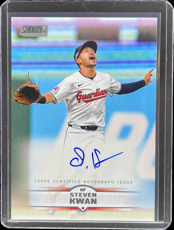 Steven Kwan 2025 Topps Stadium Club #SCBA-SK Autographs Price