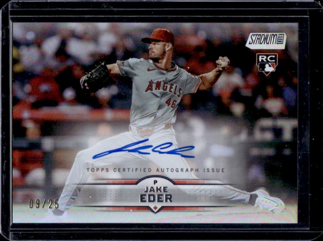 2025 Topps Stadium Club #SCBA-JE Autographs - Rainbow Foil /25