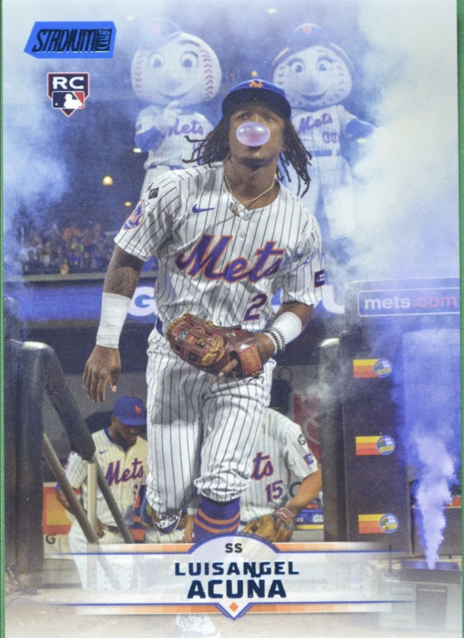 Luisangel Acuna 2025 Topps Stadium Club #115 Light Blue Foil Price 