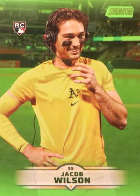 2025 Topps Stadium Club #33 Lime Green Foil