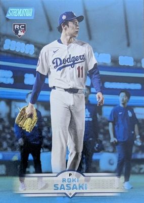 2025 Topps Stadium Club #187 Light Blue Foil