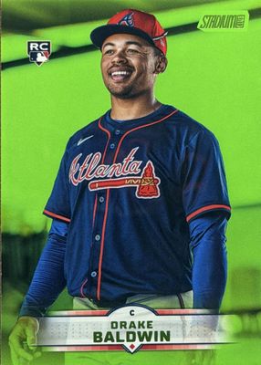 2025 Topps Stadium Club #61 Lime Green Foil