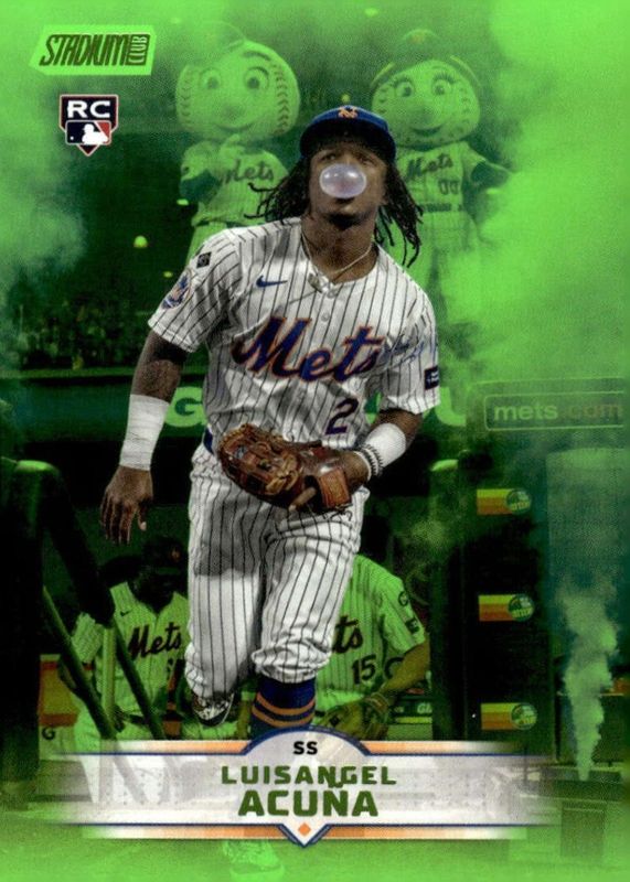 2025 Topps Stadium Club #115 Lime Green Foil