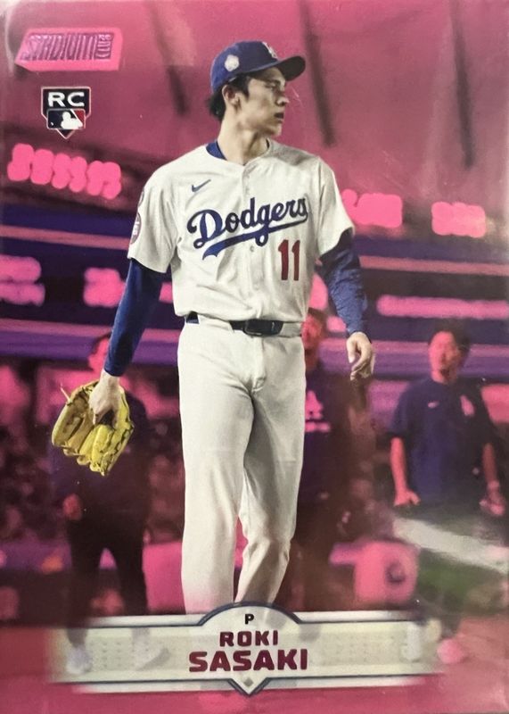 2025 Topps Stadium Club #187 Pink Foil