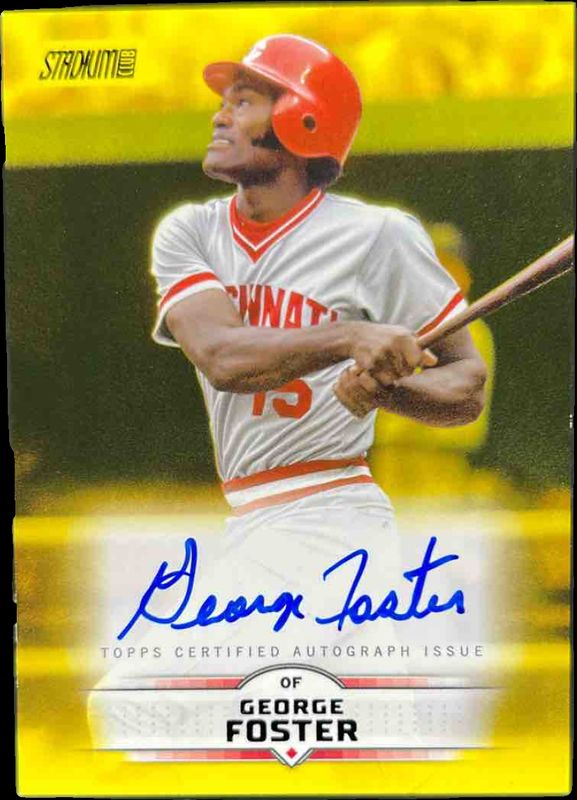 2025 Topps Stadium Club #SCBA-GF Autographs - Yellow Foil