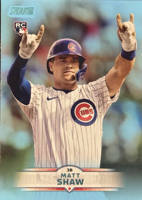 2025 Topps Stadium Club #65 Light Blue Foil