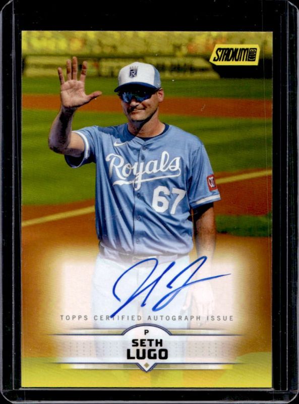 2025 Topps Stadium Club #SCBA-SL Autographs - Yellow Foil