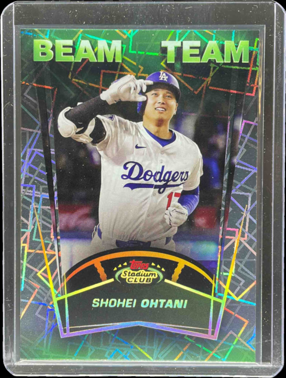 Shohei Ohtani 2025 Topps Stadium Club #BT-19 Beam Team Price Guide