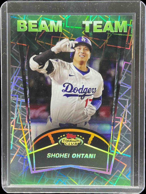 【1/1】大谷翔平 Topps stadium club BEAM TEAM Shohei Ohtani 2025 Topps Stadium Club #BT-19 Beam Team Price Guide