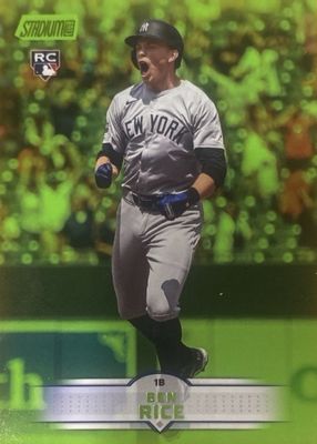 2025 Topps Stadium Club #196 Lime Green Foil