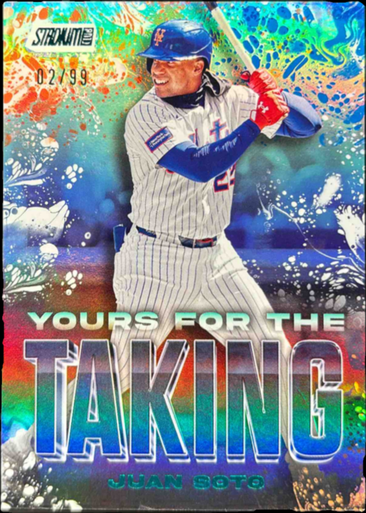 Juan Soto 2025 Topps Stadium Club #YK-24 Yours For The Taking